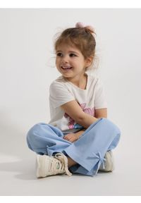 Reserved - Spodnie z kokardkami - jasnoniebieski. Kolor: niebieski. Materiał: bawełna #1