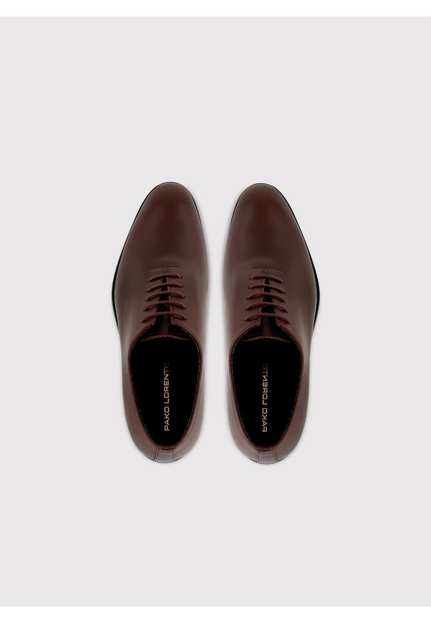 Pako Lorente - PAKO LORENTE – Brązowe półbuty męskie. Kolor: brązowy. Materiał: skóra. Styl: elegancki