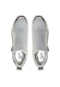 MICHAEL Michael Kors Sneakersy Willis Wedge Trainer 43R5WIFS3D Srebrny. Kolor: srebrny. Materiał: skóra #4