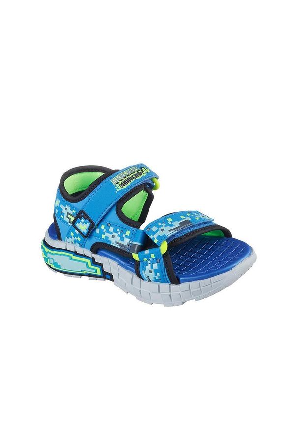 skechers - Sandały dziecięce SKECHERS Mega Splash. Kolor: niebieski