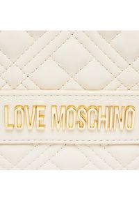 Love Moschino - LOVE MOSCHINO Plecak JC4015PP1ILA0110 Écru. Materiał: skóra #5