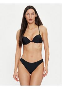 Calvin Klein Swimwear Dół od bikini KW0KW02384 Czarny. Kolor: czarny. Materiał: syntetyk #2
