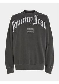 Tommy Jeans Bluza Grunge Arch DM0DM17792 Czarny Relaxed Fit. Kolor: czarny. Materiał: bawełna #4