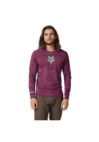 FOX - Longsleeve rowerowy męski Fox Racing Ranger Tru Dri. Kolor: fioletowy. Długość rękawa: długi rękaw