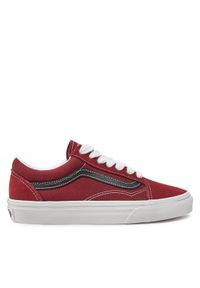 Vans Tenisówki Old Skool VN0A2Z42MDB1 Czerwony. Kolor: czerwony. Materiał: skóra, zamsz #1