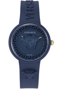 Zegarek VERSACE VE6G00623. Kwarcowy, Kolor niebieski. Kobieta. NoSize. Kolor: niebieski #1