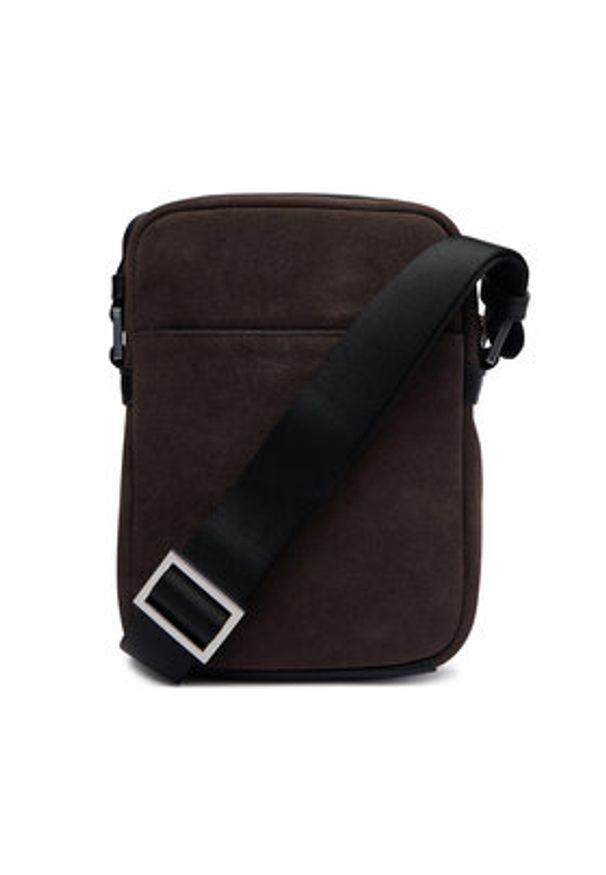 Karl Lagerfeld - KARL LAGERFELD Saszetka B2M30199 Brązowy ciemny. Kolor: brązowy. Materiał: skóra