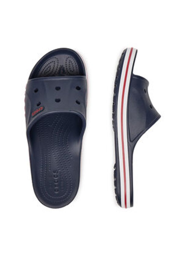 Crocs Klapki BAYABAND SLIDE 205392-4CC Granatowy. Kolor: niebieski