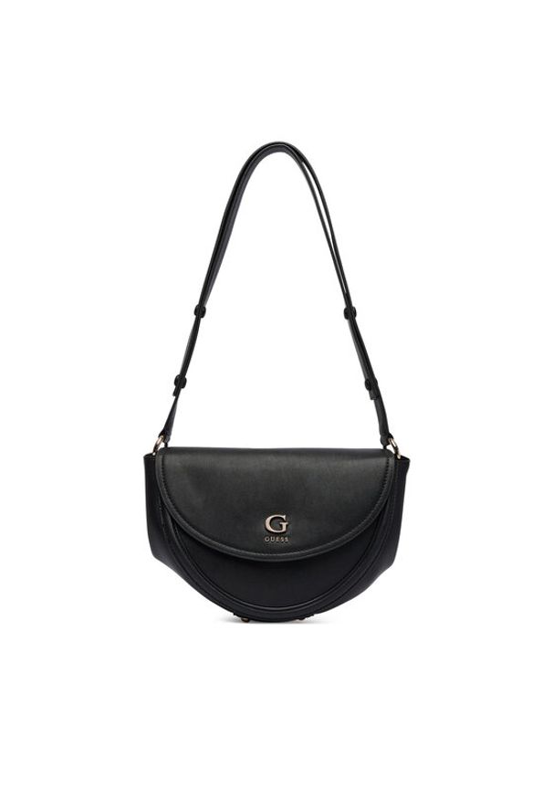 Guess Torebka Coleen HWBG97 39210 Czarny. Kolor: czarny. Materiał: skórzane