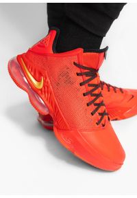 Buty do koszykówki męskie Nike LeBron XIX Low Light Crimson. Kolor: czerwony. Sport: koszykówka