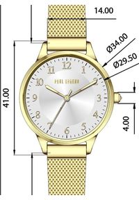 Paul Lorens - ZEGAREK DAMSKI PAUL LORENS - PL12189B-3D1 (zg550c) + BOX #1