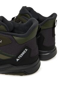 Adidas - adidas Trekkingi Terrex Anylander CLIMAWARM+ JQ9952 Khaki. Kolor: brązowy. Materiał: materiał. Technologia: ClimaWarm (Adidas). Model: Adidas Terrex. Sport: turystyka piesza #2