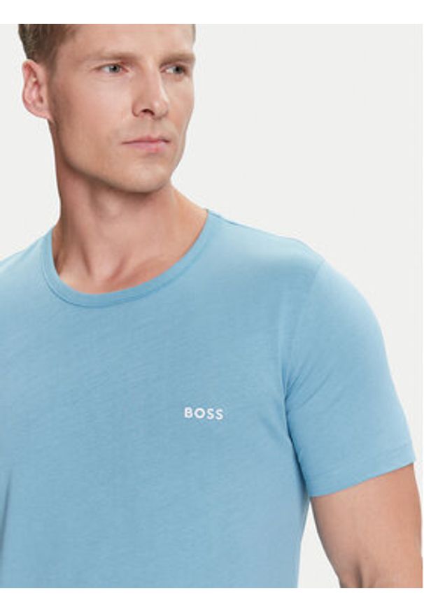 BOSS Komplet 3 t-shirtów 50532470 Kolorowy Regular Fit. Materiał: bawełna. Wzór: kolorowy