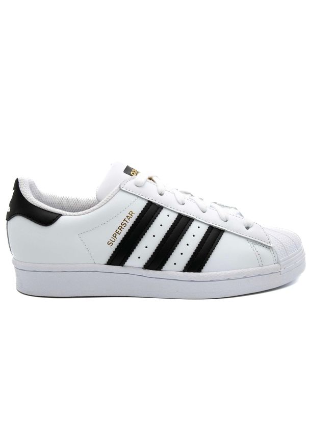 Buty sportowe dla dzieci Adidas Superstar Originals. Kolor: biały. Materiał: skóra. Model: Adidas Superstar