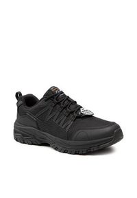 skechers - Skechers Sneakersy Fannter 200000EC/BLK Czarny. Kolor: czarny. Materiał: materiał #3