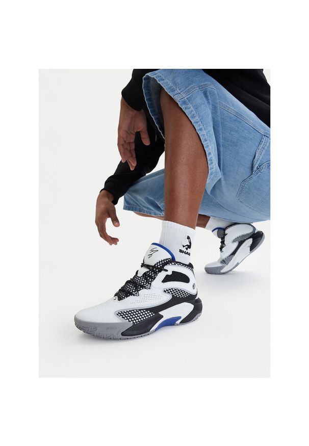 Shaq - Buty do koszykówki SHAQ. Kolor: szary. Sport: koszykówka