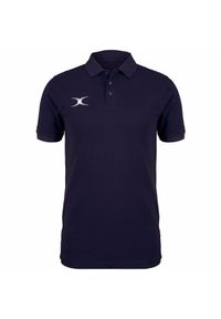 GILBERT - Dziecięca koszulka polo Gilbert Quest. Typ kołnierza: polo. Kolor: niebieski. Styl: młodzieżowy #1