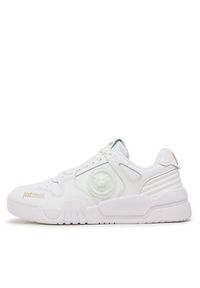 Just Cavalli Sneakersy 74RB3SA1 Biały. Kolor: biały. Materiał: skóra #5