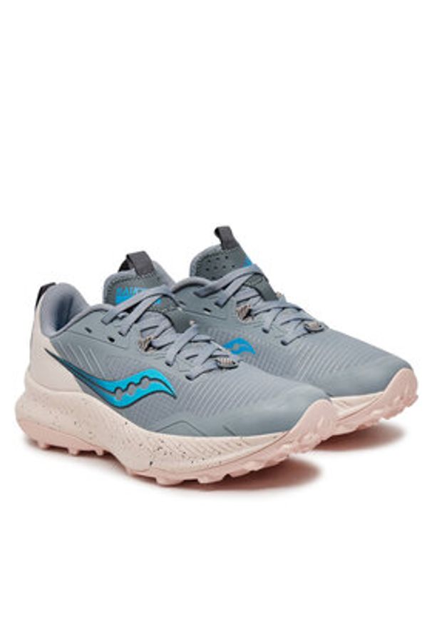 Saucony Buty do biegania Blaze TR S10845 Szary. Kolor: szary. Materiał: materiał