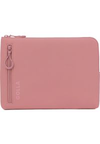 GOLLA - Golla Sleeve Metro 15'' (dirty pink). Materiał: neopren, materiał. Styl: casual, elegancki