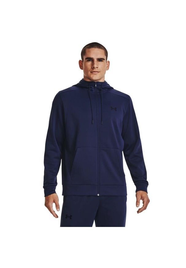 Bluza męska Under Armour Fleece FZ Hoodie. Kolor: niebieski