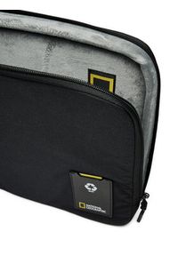 National Geographic Etui na laptopa Ocean N20905.06 Czarny. Kolor: czarny. Materiał: materiał