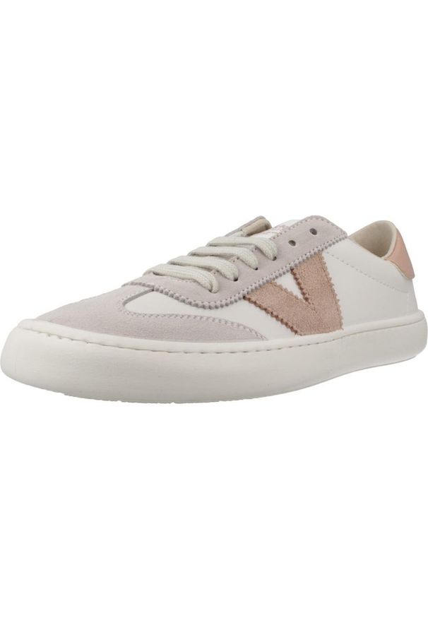 VICTORIA - Tenisówki Victoria Model 1186100v Kolor Biały. Kolor: biały. Materiał: tkanina, skóra. Styl: sportowy