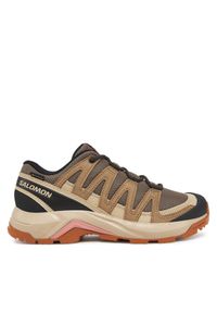 salomon - Trekkingi Salomon. Kolor: brązowy. Technologia: Gore-Tex. Sport: turystyka piesza