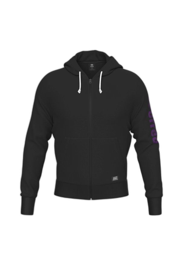 ERREA - Sweat zapinany na zamek błyskawiczny z kapturem Errea Essential. Typ kołnierza: kaptur. Kolor: fioletowy, wielokolorowy, czarny. Sport: fitness