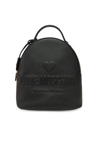 Love Moschino - LOVE MOSCHINO Plecak JC4116PP1ML1000A Czarny. Kolor: czarny. Materiał: skóra