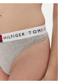 TOMMY HILFIGER - Tommy Hilfiger Stringi UW0UW06039 Szary. Kolor: szary. Materiał: bawełna #3
