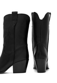 Badura Kowbojki CEO-222FW92 Czarny. Kolor: czarny. Materiał: skóra #5
