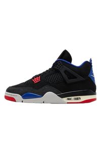 Buty do chodzenia dla dorosłych Air Jordan 4 Retro Rare Air. Kolor: niebieski, czarny. Sport: turystyka piesza #1