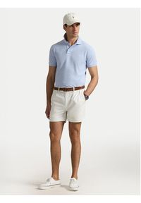 Polo Ralph Lauren Polo 710536856454 Błękitny Slim Fit. Typ kołnierza: polo. Kolor: niebieski. Materiał: bawełna