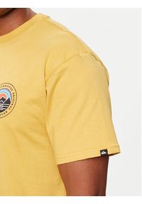 Quiksilver T-Shirt Landscapes EQYZT07917 Żółty Regular Fit. Kolor: żółty. Materiał: bawełna #3