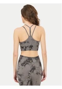 Athlecia Biustonosz sportowy Theresa W Tie Dye Seamless EA243306 Szary. Kolor: szary. Materiał: syntetyk