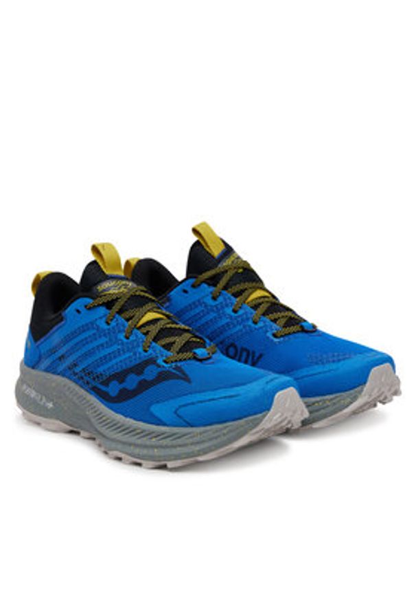Saucony Buty do biegania Ride Tr 2 S20951 Niebieski. Kolor: niebieski. Materiał: materiał