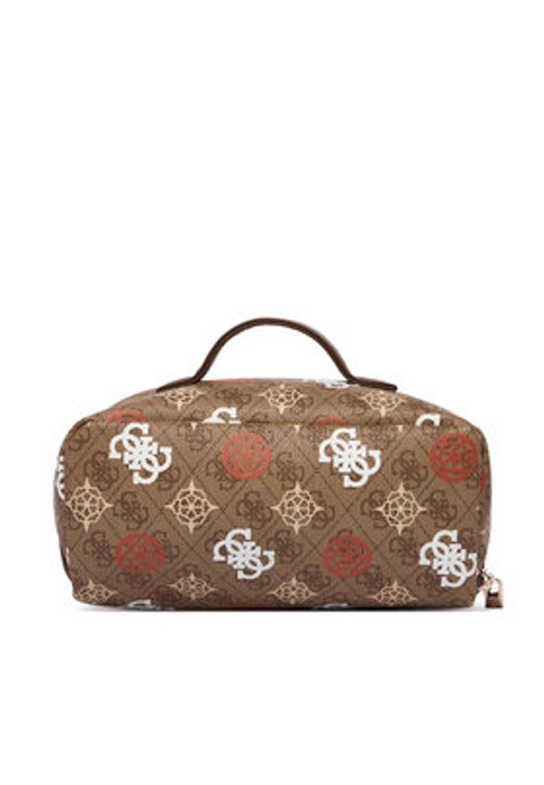 Guess Kosmetyczka TWB931 50670 Brązowy. Kolor: brązowy. Materiał: skóra