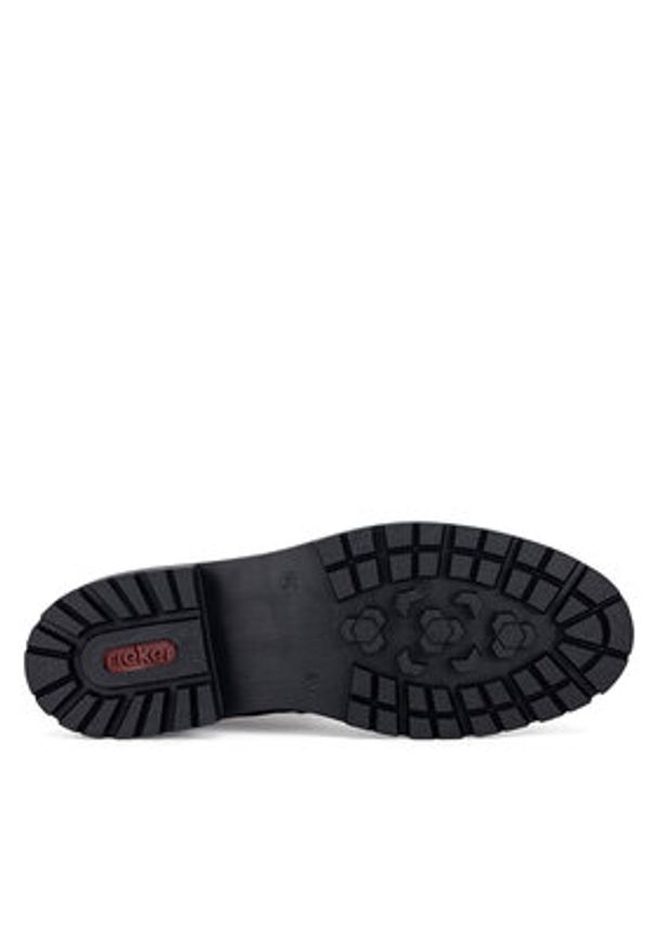 Rieker Botki Z2841-90 Kolorowy. Materiał: materiał. Wzór: kolorowy