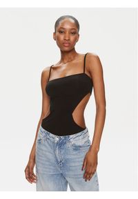 Undress Code Body Reckless 651 Czarny Slim Fit. Kolor: czarny. Materiał: wiskoza