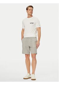 TOMMY HILFIGER - Tommy Hilfiger T-Shirt Logo Graphic MW0MW42389 Biały Regular Fit. Kolor: biały. Materiał: bawełna #5