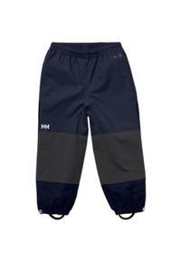 Dziecięcy strój do biegania Helly Hansen shelter. Kolor: niebieski. Sezon: lato. Sport: turystyka piesza