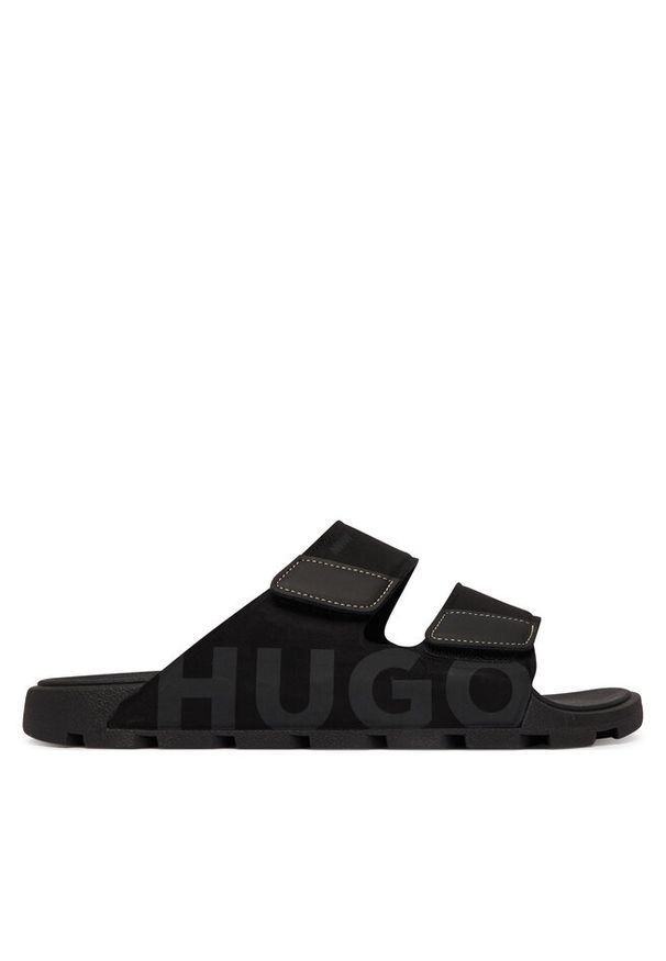 Hugo - Klapki HUGO. Kolor: czarny