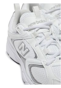 New Balance Sneakersy ML408W Biały. Kolor: biały. Materiał: skóra #5