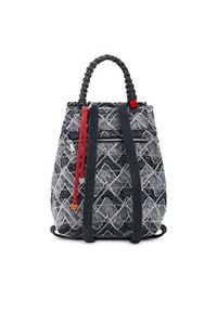 Desigual Plecak 26SAKD06 Niebieski. Kolor: niebieski. Materiał: materiał #4