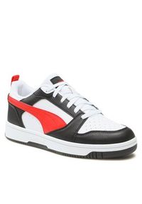 Puma Sneakersy Rebound V6 Lo Jr 393833 04 Biały. Kolor: biały. Materiał: skóra #5