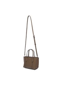 Tory Burch Torebka Perry Mini Tote 175548 Brązowy. Kolor: brązowy. Materiał: skórzane #3
