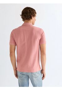 Wrangler - MESKA KOSZULKA WRANGLER POLO SHIRT DUSTY ROSE 112378002. Typ kołnierza: polo #5