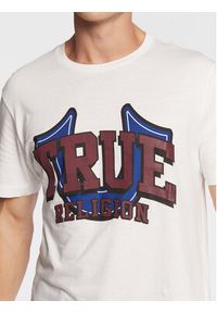 True Religion T-Shirt 106316 Biały Regular Fit. Kolor: biały. Materiał: bawełna