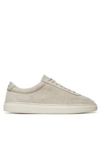 BOSS Sneakersy Kieran 50548715 Biały. Kolor: biały. Materiał: skóra